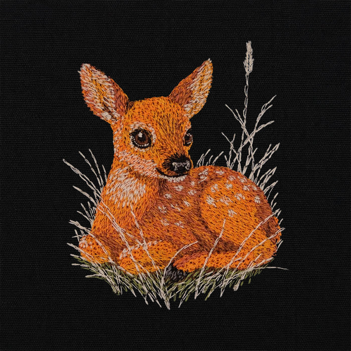 Bambi Resting Grass