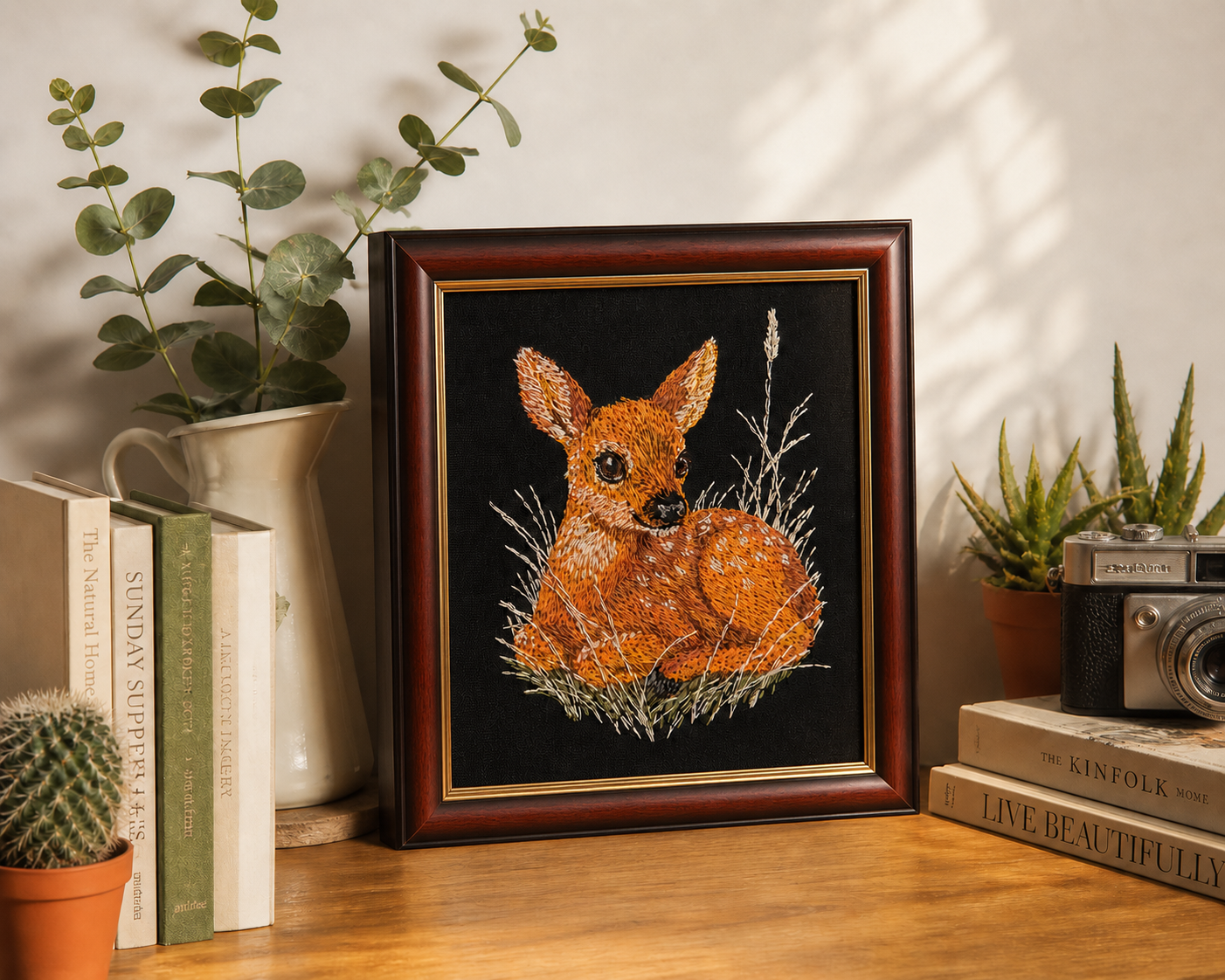 Bambi Resting Grass