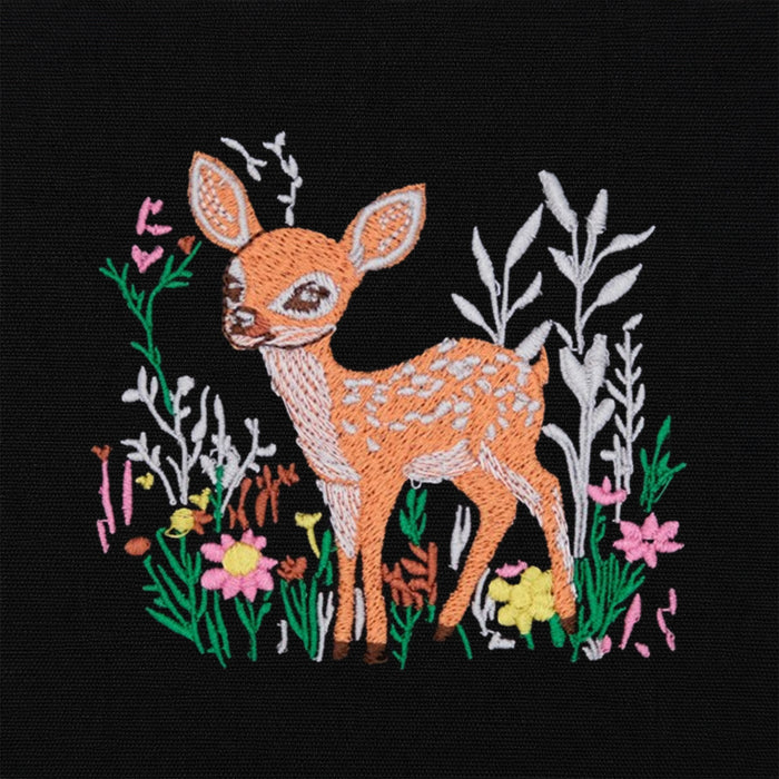 Bambi Standing Flowers