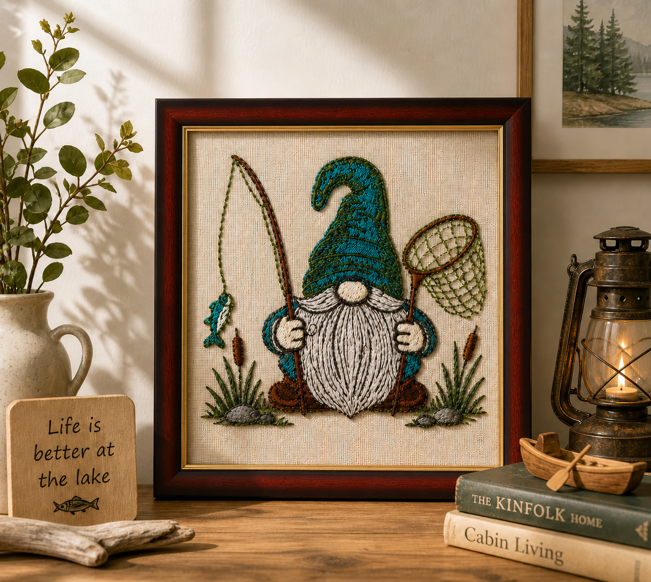 Fishing Net Gnome