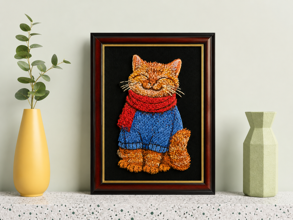 Happy Winter Cat 2
