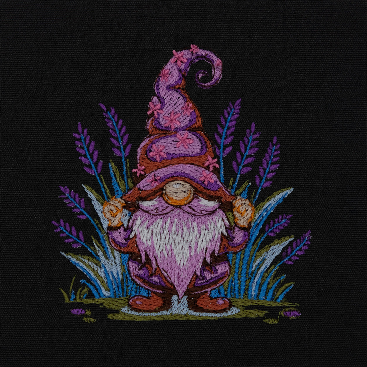 Lavender Flower Gnome